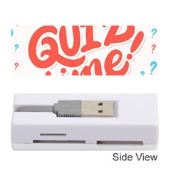 Question Mark Quiz Time Memory Card Reader (stick)  by Mariart