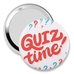 Question Mark Quiz Time 3  Handbag Mirrors by Mariart