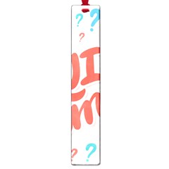 Question Mark Quiz Time Large Book Marks by Mariart