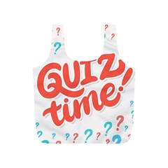 Question Mark Quiz Time Full Print Recycle Bags (s)  by Mariart