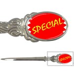 Special Sale Spot Red Yellow Polka Letter Openers Front