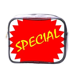 Special Sale Spot Red Yellow Polka Mini Toiletries Bags