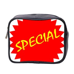 Special Sale Spot Red Yellow Polka Mini Toiletries Bag 2-side