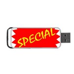 Special Sale Spot Red Yellow Polka Portable USB Flash (Two Sides) Front