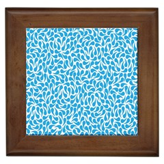 Pattern Blue Framed Tiles