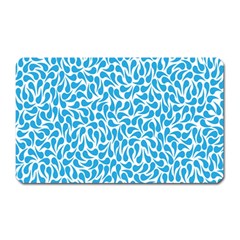 Pattern Blue Magnet (rectangular) by Mariart