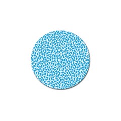 Pattern Blue Golf Ball Marker (4 Pack)