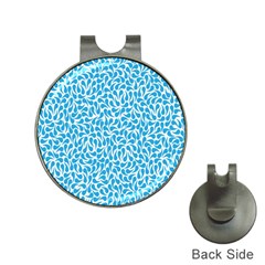 Pattern Blue Hat Clips With Golf Markers