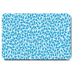 Pattern Blue Large Doormat 