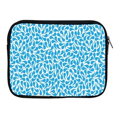 Pattern Blue Apple Ipad 2/3/4 Zipper Cases