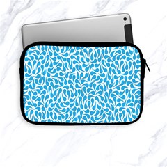 Pattern Blue Apple Ipad Mini Zipper Cases by Mariart