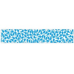 Pattern Blue Flano Scarf (large)