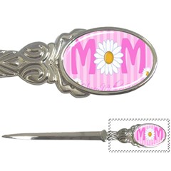 Valentine Happy Mothers Day Pink Heart Love Sunflower Flower Letter Openers