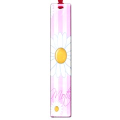 Valentine Happy Mothers Day Pink Heart Love Sunflower Flower Large Book Marks by Mariart