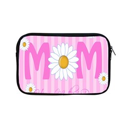 Valentine Happy Mothers Day Pink Heart Love Sunflower Flower Apple Macbook Pro 13  Zipper Case by Mariart