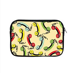 Telephone Cable Green Nyellow Red Blue Apple Macbook Pro 15  Zipper Case