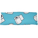 Roller Tissue White Blue Restroom Body Pillow Case (Dakimakura) Body Pillow Case