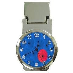 Pink Umbrella Red Blue Money Clip Watches