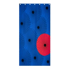 Pink Umbrella Red Blue Shower Curtain 36  X 72  (stall)  by Mariart