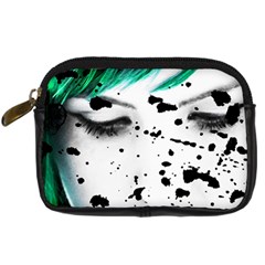 Beauty Woman Close Up Artistic Portrait Digital Camera Cases by dflcprints