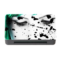 Beauty Woman Close Up Artistic Portrait Memory Card Reader With Cf by dflcprints