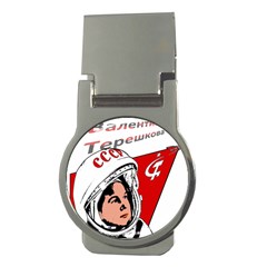 Valentina Tereshkova Money Clips (round)  by Valentinaart