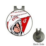 Valentina Tereshkova Hat Clips with Golf Markers Front