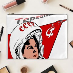 Valentina Tereshkova Cosmetic Bag (xl) by Valentinaart