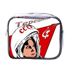 Valentina Tereshkova Mini Toiletries Bags by Valentinaart