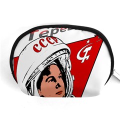 Valentina Tereshkova Accessory Pouches (medium)  by Valentinaart