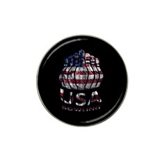 Usa Bowling  Hat Clip Ball Marker (4 Pack) by Valentinaart