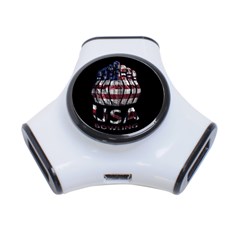 Usa Bowling  3-port Usb Hub by Valentinaart