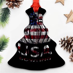 Usa Bowling  Christmas Tree Ornament (two Sides) by Valentinaart