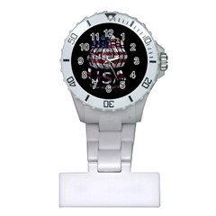 Usa Bowling  Plastic Nurses Watch by Valentinaart