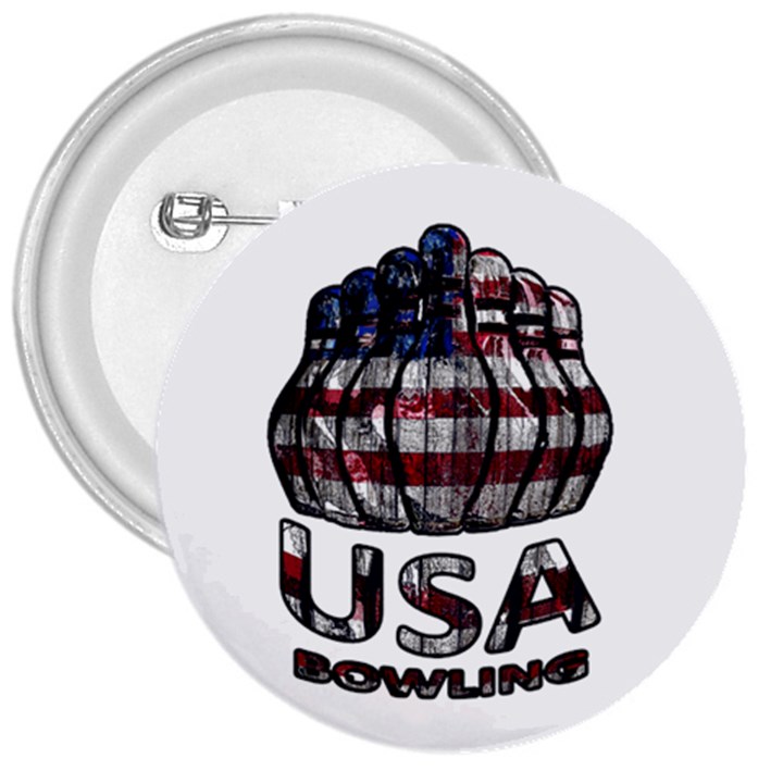 USA Bowling  3  Buttons