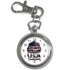 Usa Bowling  Key Chain Watches by Valentinaart