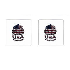 Usa Bowling  Cufflinks (square) by Valentinaart