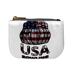 Usa Bowling  Mini Coin Purses by Valentinaart