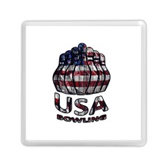 Usa Bowling  Memory Card Reader (square)  by Valentinaart