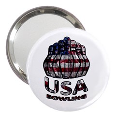 Usa Bowling  3  Handbag Mirrors by Valentinaart