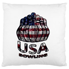 Usa Bowling  Standard Flano Cushion Case (one Side) by Valentinaart