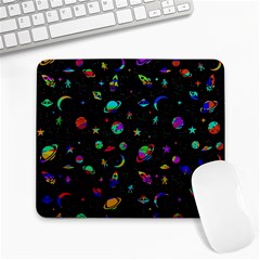 Space Pattern Large Mousepads by Valentinaart