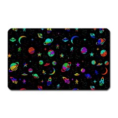 Space Pattern Magnet (rectangular) by Valentinaart