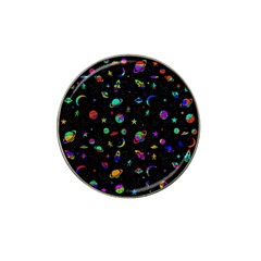 Space Pattern Hat Clip Ball Marker (4 Pack) by Valentinaart