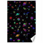 Space pattern Canvas 12  x 18   11.88 x17.36  Canvas - 1