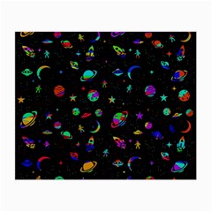 Space Pattern Small Glasses Cloth (2-side) by Valentinaart