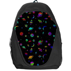 Space Pattern Backpack Bag by Valentinaart