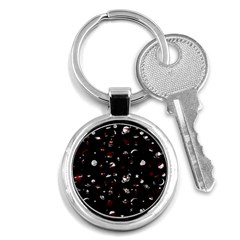 Space Pattern Key Chains (round)  by Valentinaart