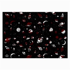 Space Pattern Large Glasses Cloth by Valentinaart