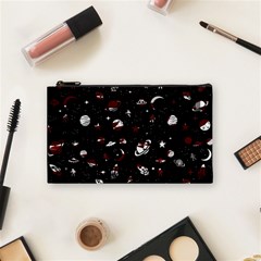 Space Pattern Cosmetic Bag (small)  by Valentinaart